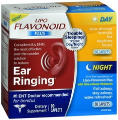 Lipo-Flavonoid Plus Ear Ringing Caplets Day/Night Regimen 90 EA