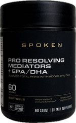 Spoken Pro Resolving Mediators + EPA/DHA 60 Softgels EXP: 10/26 (New/Unused)