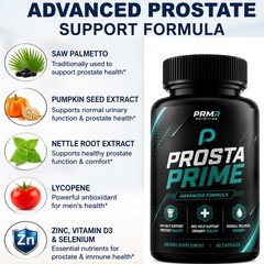 Prosta Prime Advanced Formula Prostate Health Support Supplement 60 Capsules USA