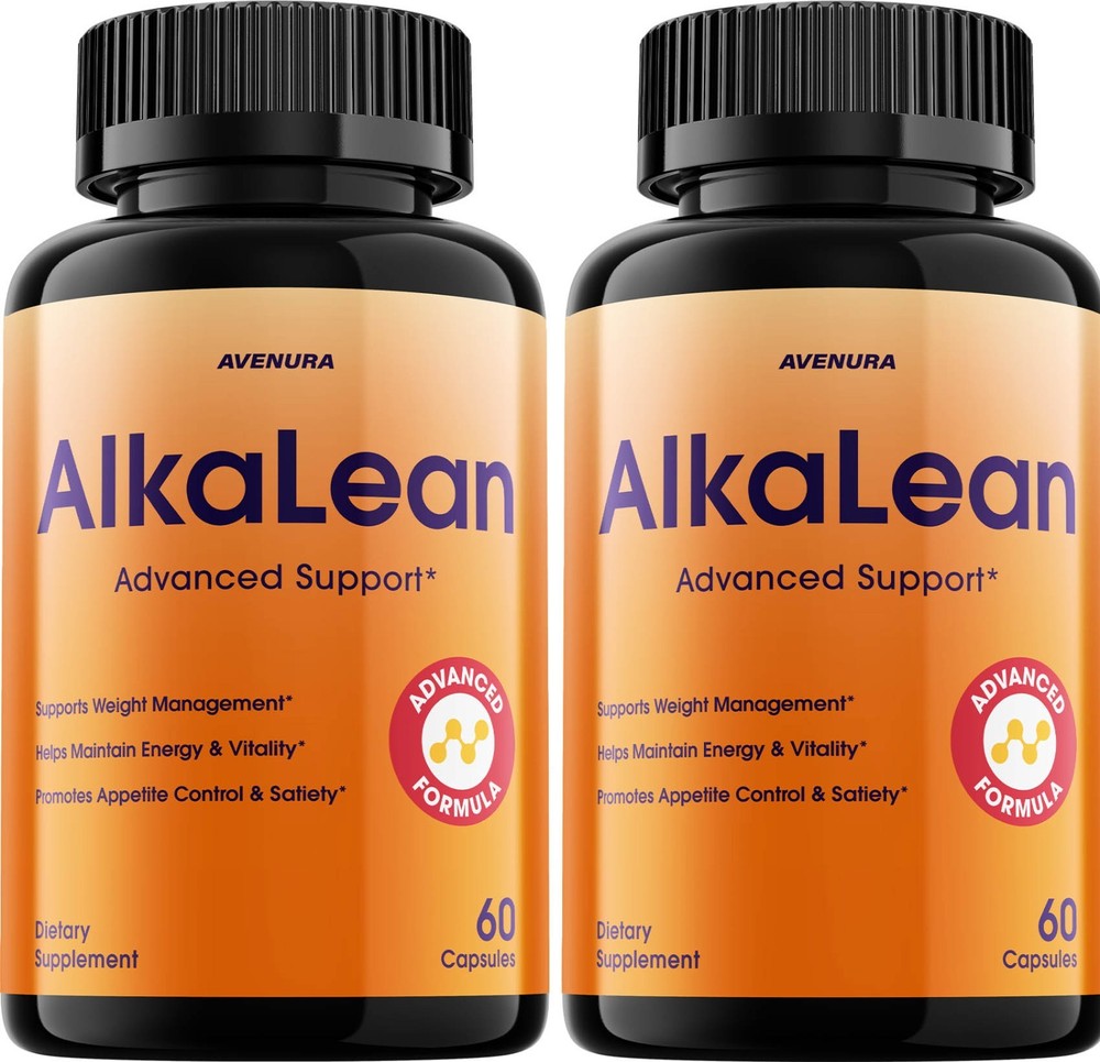 (2 Pack) Alkalean Capsules – Alkalean Pills Advanced Formula Natural Blend