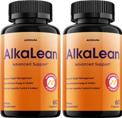 (2 Pack) Alkalean Capsules – Alkalean Pills Advanced Formula Natural Blend