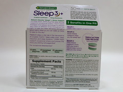 Nature’s Bounty Sleep3 Maximum Strength 10mg Melatonin Sleep Aid 28 Ct Exp 07/26