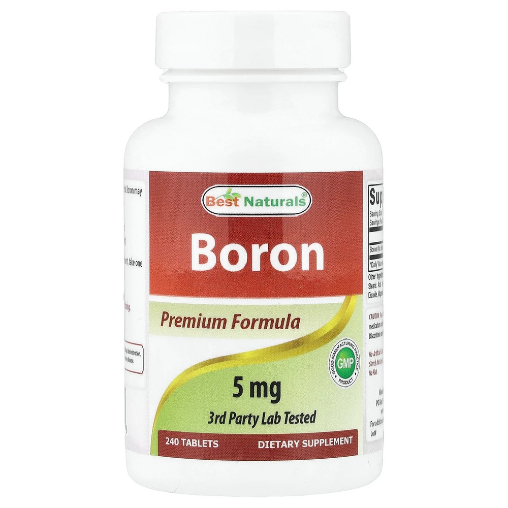 Boron, 5 mg, 240 Tablets