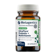 Metagenics UltraFlora Probiotic + Multivitamin – All-in-One Daily Gut Health…