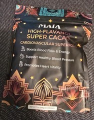 MAIA High Flavanol Super Cacao ! Cardiovascular Superfood! 7oz (200g) Pack of 2