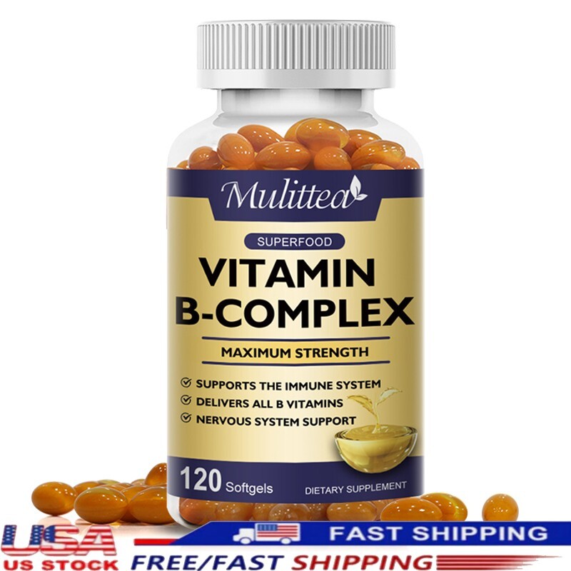 Vitamin B Complex Supplement – Super B Vitamin, Immune Boost, Metabolism, Energy