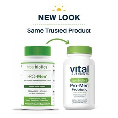 Hyperbiotics Pro Men Probiotics 60 Tabs Gut Digestive Prostate Support