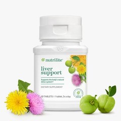 60 Tablets Amway Nutrilite Liver Support + Tracking