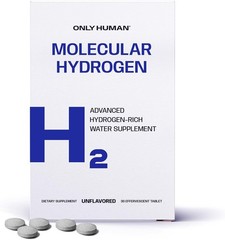 H2 Molecular Hydrogen Effervescent Water Tablets with Magnesium 12PPM Unflavored