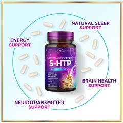 5-HTP Supplement 200mg Capsules – Extra Strength 5HTP Griffonia Simplicifolia