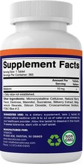 Vitamatic Melatonin 10mg Tablets | Vegetarian, Non-GMO, Gluten Free | 1 Year…