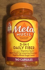 Metamucil 3 in 1 Daily Fiber Digestive Health 160 Capsules EXP 11/2027 NEW