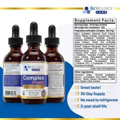 BioSource Labs Complex ProMAX Premium Diet Drops – 2 oz Bottle