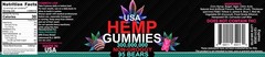 Deep Sleep Gummy Bears -Premium Gummies-Calm, Stress, Relax, Anxiety-Made In USA