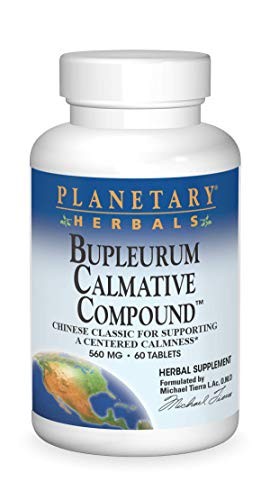 Planetary Herbals Bupleurum Calmative Compound Tablets 60 Supplement Dietary