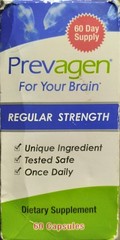 3 AUTHENTIC PREVAGEN REGULAR STRENGTH BRAIN HEALTH SUPPLEMENT 60 X3 180 CAPSULES