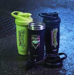 TMNT Reforce Stainless Steel Protein Shaker Bottle – Non Insulated Unisex Gym