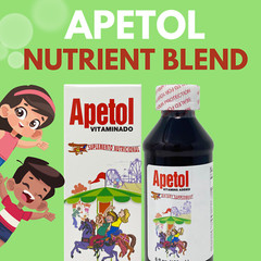 Apetol 6 fl oz Liquid Supplement – With B Vitamins for Children (2-Pack)