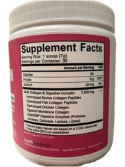 Health Revolution Multi Collagen Peptides Unflavored 210g Peptine DigeSEB 5/27
