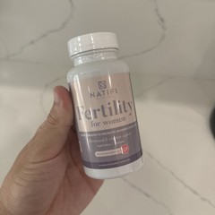 Natifi Fertility for women 60 Multivitamin Capsules exp 12/26