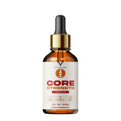 (5 Pack) Core Strength Premium Drops Herbal Formula Liquid Supplement 60ml