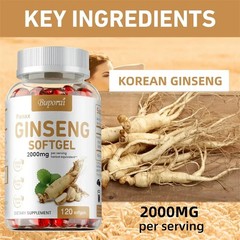 Ginseng 240pcs – Physical Performance and Energy, Memory, Antioxidant Protection