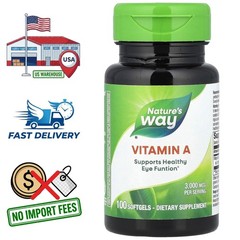 Vitamina A 3000 mcg | 100 Cápsulas Blandas | Suministro para 100 Días