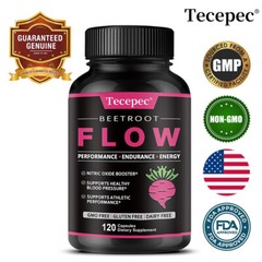 (2 Pack) Organic Beet Root Powder 1300mg Per Serving, 240 Capsules Total