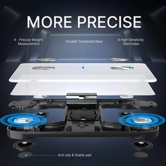 RENPHO Digital Body Weight Scale Bathroom Bluetooth Body Fat Scale Smart Gift