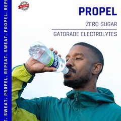 (12 Pack) Propel Peach Electrolytes & Vitamins Sport Water, No Sugar, 16.9 Fl Oz
