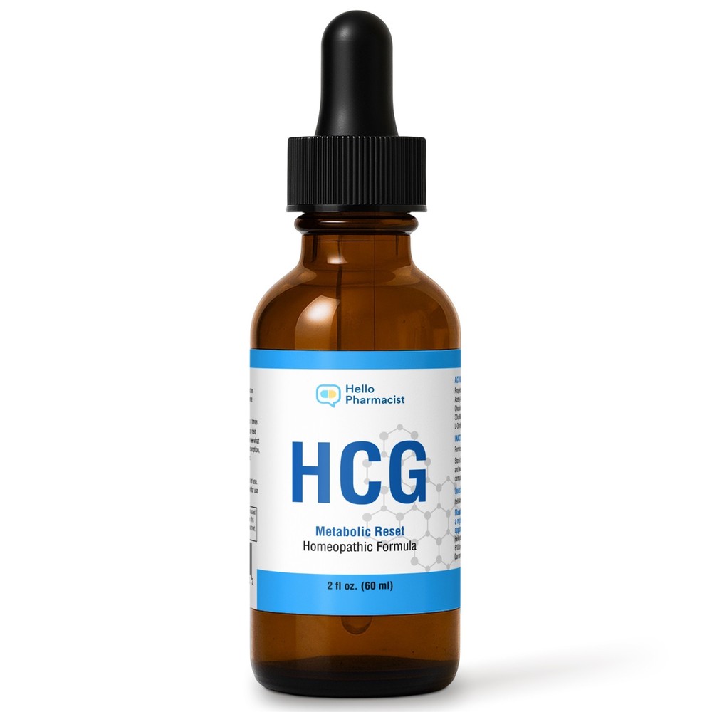 Hellopharmacist hcg-metabolic reset diet drops weight management supplement 2oz