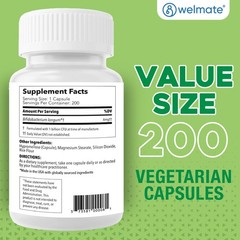 Bifidobacterium Probiotic Supplement 200 Count Capsule | 24/7 Digestive Support