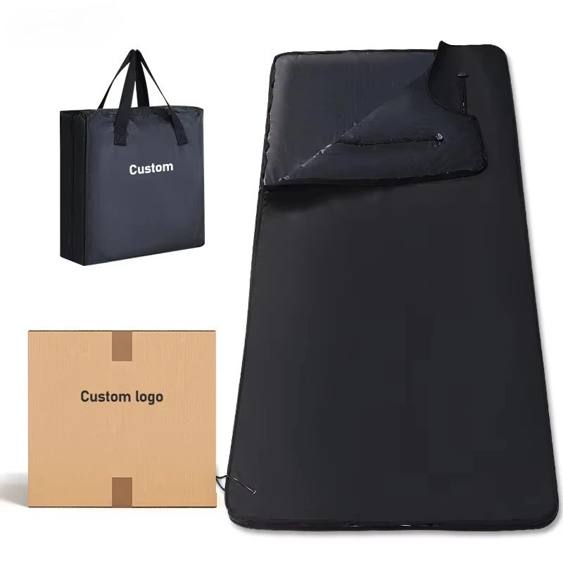 the Most Popular Household Black Convenient Single Infrared Sauna Blanket