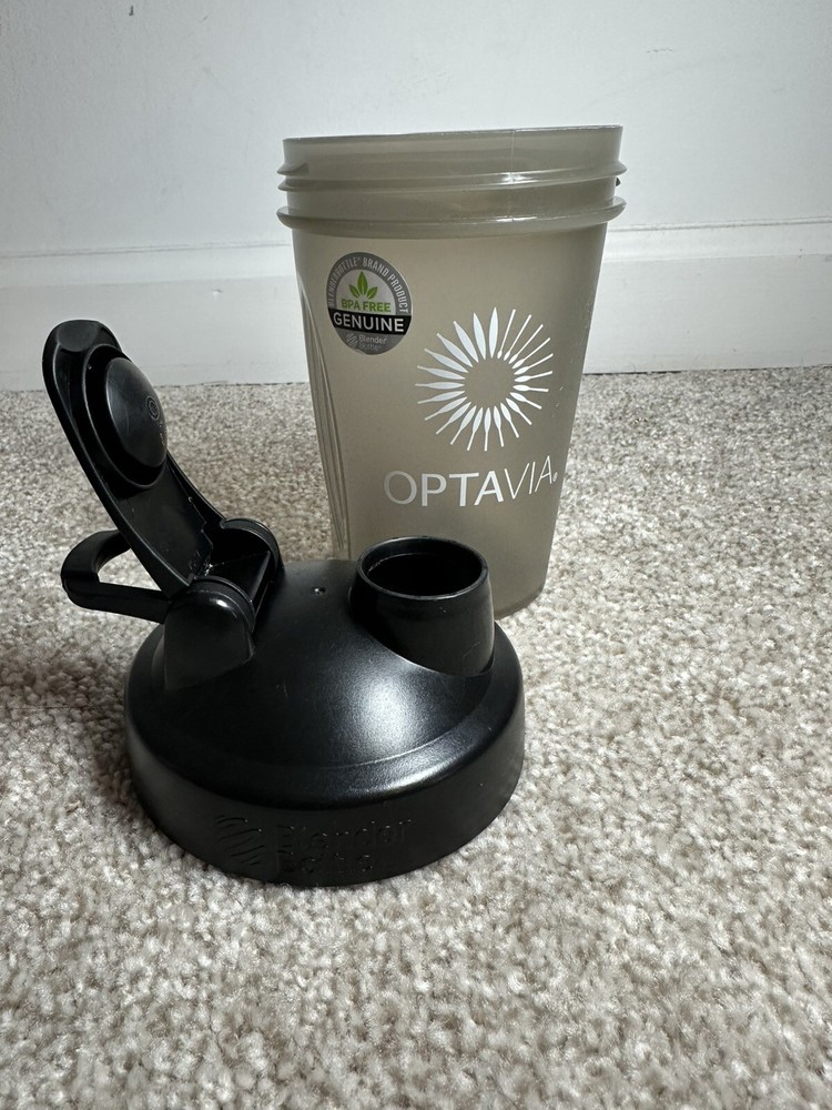 OPTAVIA Blender Bottle 20 oz Black *NO MIXING BALL