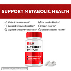 Sweet Relief Glycogen Support Capsules, Sweet Relief Pills (60 Capsules)