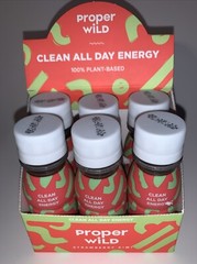 Proper Wild – Energy Shot Strawberry Kiwi – Case Of 6 2.5 Fluid Ounces
