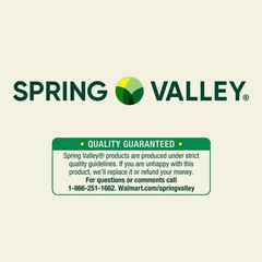 Spring Valley Vitamin C Supplement with Rose Hips Tablets, 500 mg, 250 Count