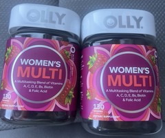 OLLY Women’s Multi Vitamin Gummies Blissful Berry 130ct ,(2 packs)EXP:04SEP 2027