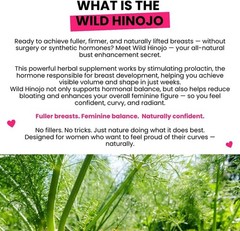 Bigger and Fuller Booty + Breast –Aguaje Curvy Fruit, Maca Root & Fennel Powder