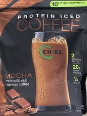 Chike Ice Coffee HIGH PROTEIN Whey Powder Mocha 27.1 oz Bag – 3 PACK