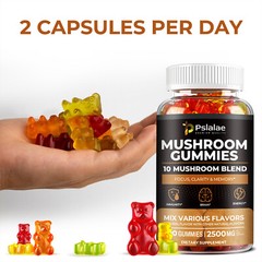 Mushroom 2500mg – Improve Memory & Attention – Lion’s Mane, Maitake, Cordyceps