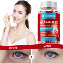 Astaxanthin 24mg – Ashwagandha, Grape Seed Oil – for Skin, Eyes & Joint Health