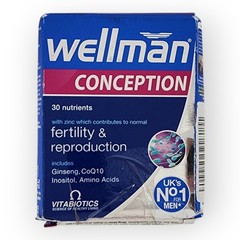 Vitabiotics Wellman Conception Tablets 30 Capsules Exp 09/2027