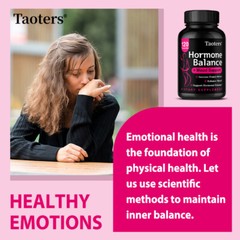 Women Hormone Balance Supplement Mood Support Energy Estrogen Boost 120 Capsules