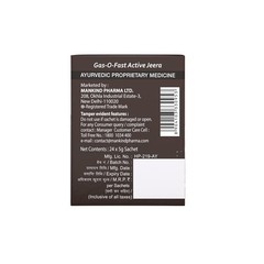 Mankind Gas-O-Fast For Relieving Acidity – 5 g Sachet (Pack of 24)