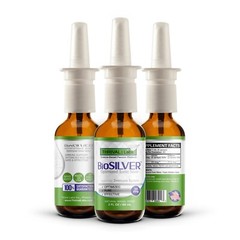 BioSILVER Ionic Colloidal Silver 20 PPM Liquid 2oz Nasal Spray by Thrival Labs