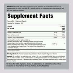 Nitric Oxide Beet Root Capsules | with Nitrates | 120 Count | Nitric Oxide Pr…