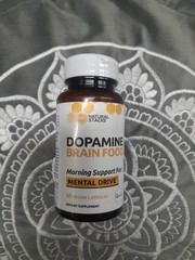 Natural Stacks DOPAMINE Brain Food, Mental Drive Capsules – 60 Count, Exp02/2026
