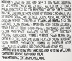 Fat Free Meal Replacement Shake – 24 Vitamins – Gluten Free