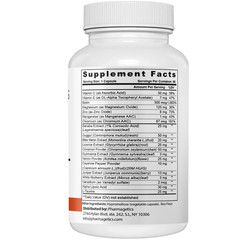 Gluco Stasis Blood Balance Support, Advanced Formula Heart Health- 60 Capsules
